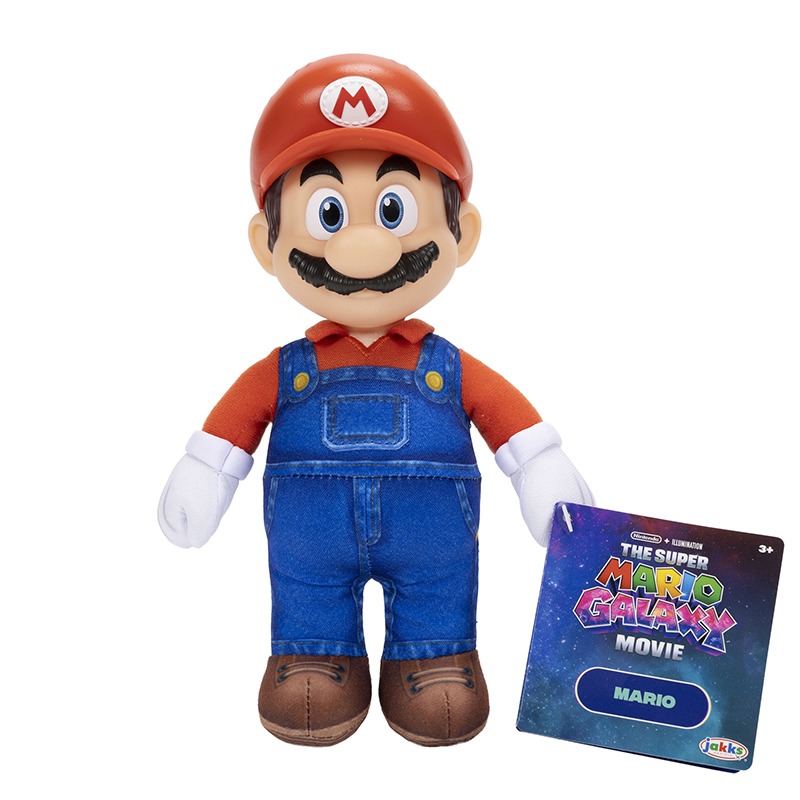 Super Mario Galaxy Peluche Mario 23cm - Imagem 1