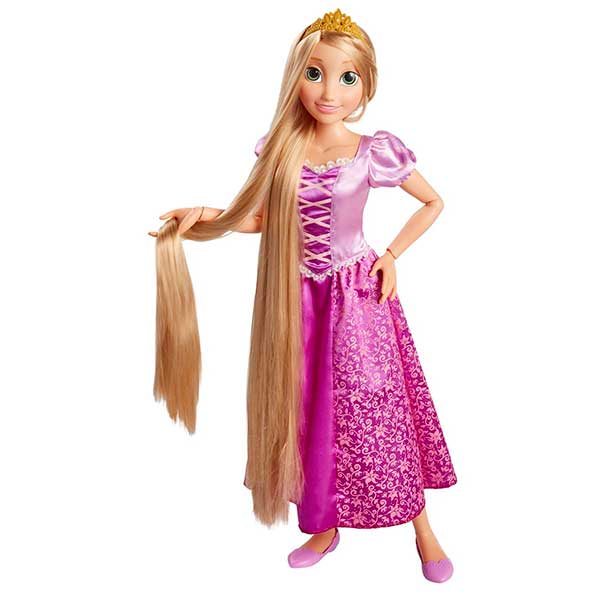 Muñeca Princesa Rapunzel 80cm - Imagen 1