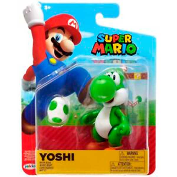 Super Mario Figura Green Yoshi 10cm - Imagen 1