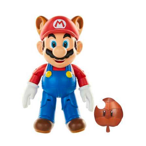 Super Mario Figura Mario Mapache 10cm - Imagen 1