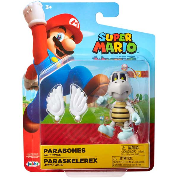 Super Mario Figura Huesitos Alado 10cm - Imagem 2