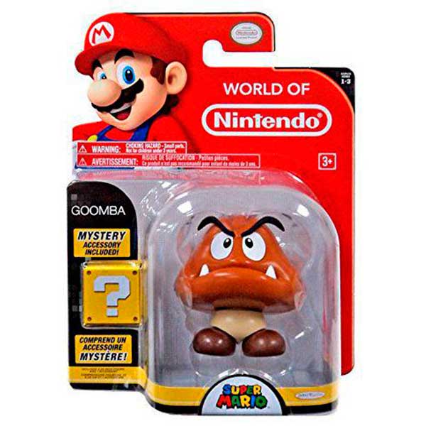 Super Mario Figura Goomba 10cm - Imagem 1