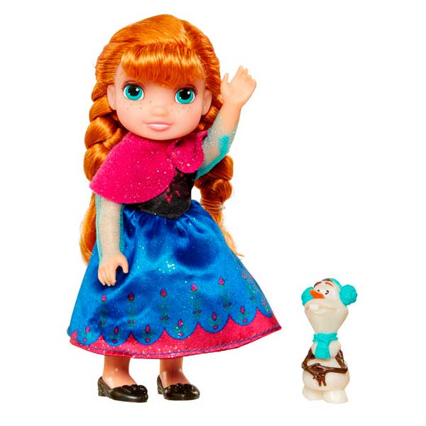 Muñeca Anna con Olaf Frozen 15cm - Imagen 1