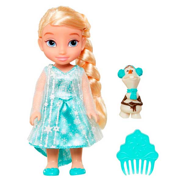 Muñeca Elsa con Olaf Frozen 15cm - Imagen 2