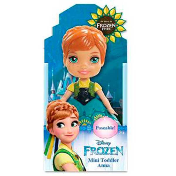 Frozen Mini Nina Anna Fever 7,5cm - Imagen 1