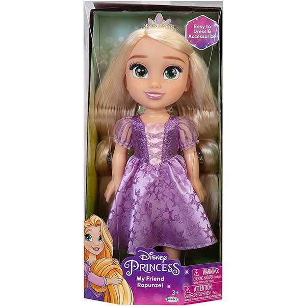 Disney Boneca Princesa Rapunzel 35cm - Imagem 2