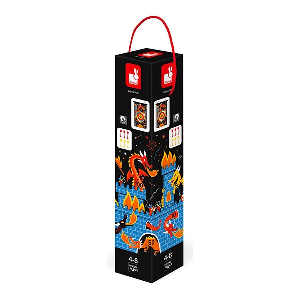 Janod Juego Dardos Magnéticos de Dragones