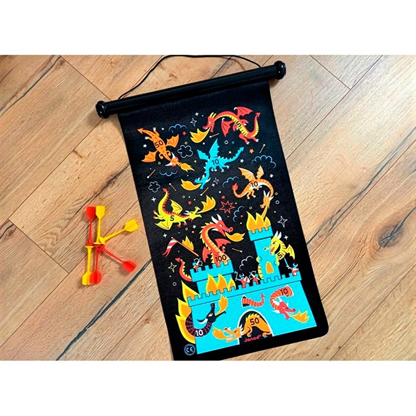 Janod Juego Dardos Magnéticos de Dragones - Imagen 1