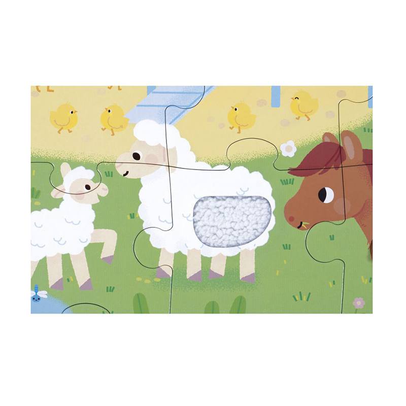 Janod Puzle Táctil de la Granja - Imagen 4