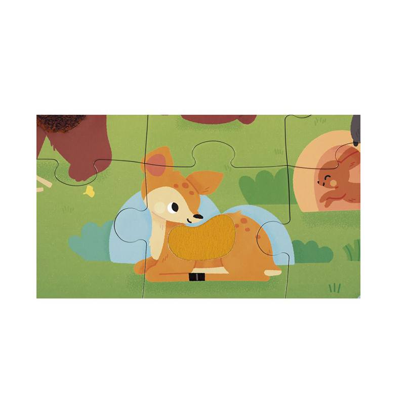 Janod Puzzle Táctil del Bosque - Imagen 2