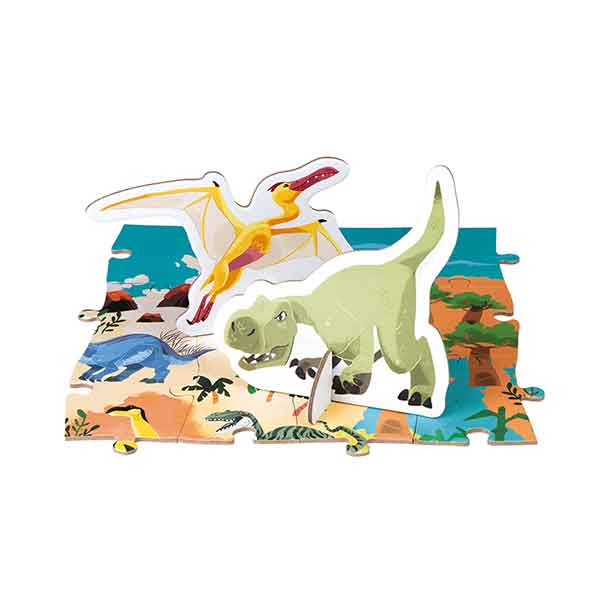 Janod Puzzle Dinossauros 200p - Imagem 4