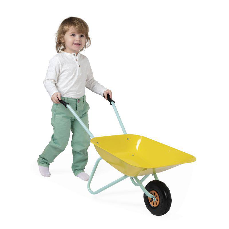 Janod Happy Garden Carretilla de Metal - Imagen 2