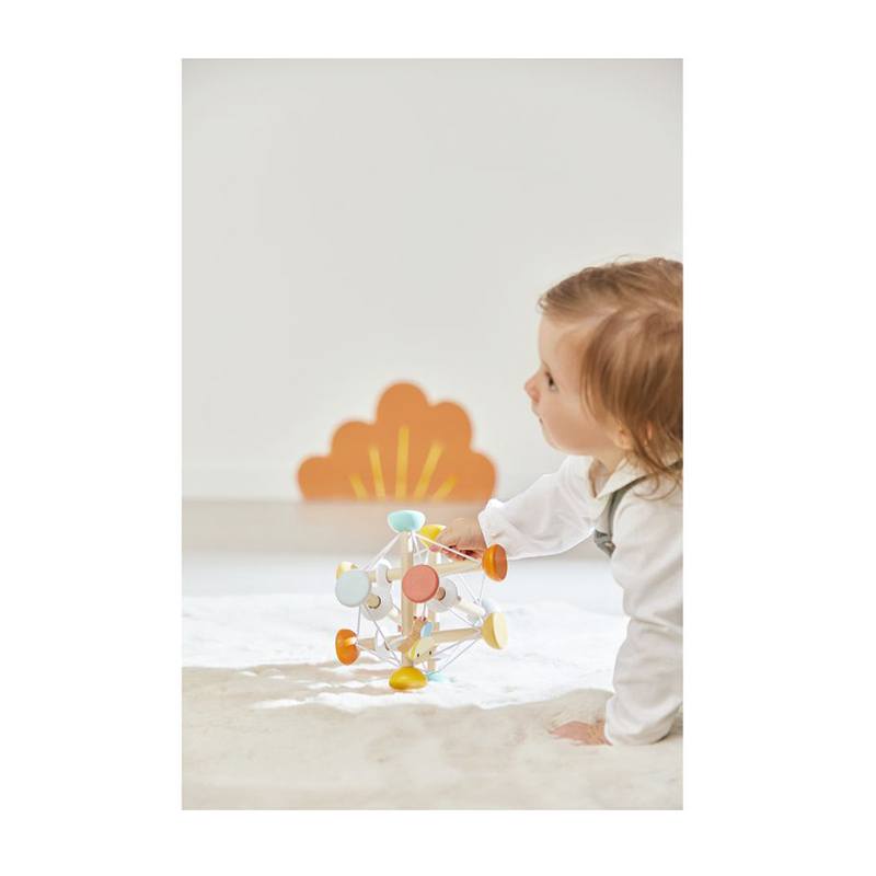 Janod Pure Bola Sensorial de Madera - Imagen 1