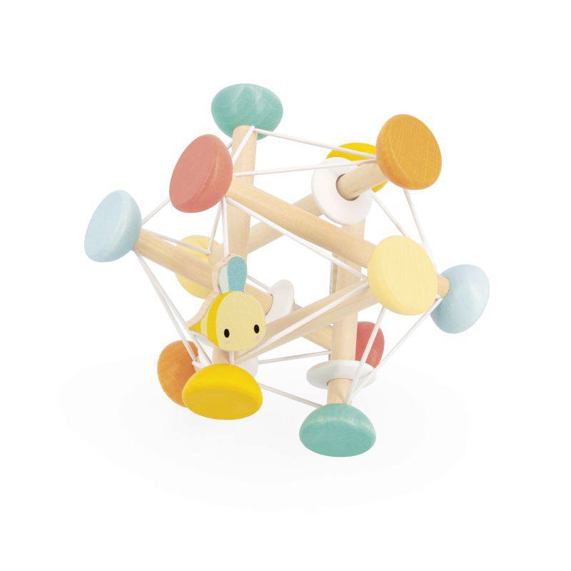 Janod Pure Bola Sensorial de Madera - Imagen 2