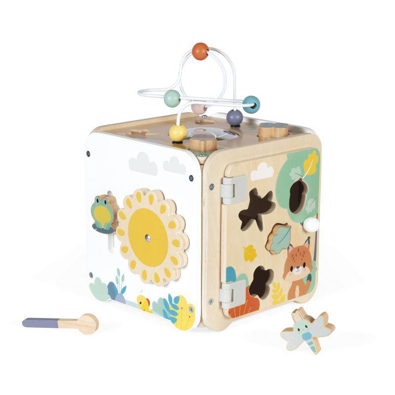 Janod Pure Cubo Grande Multiactividades - Imagen 1