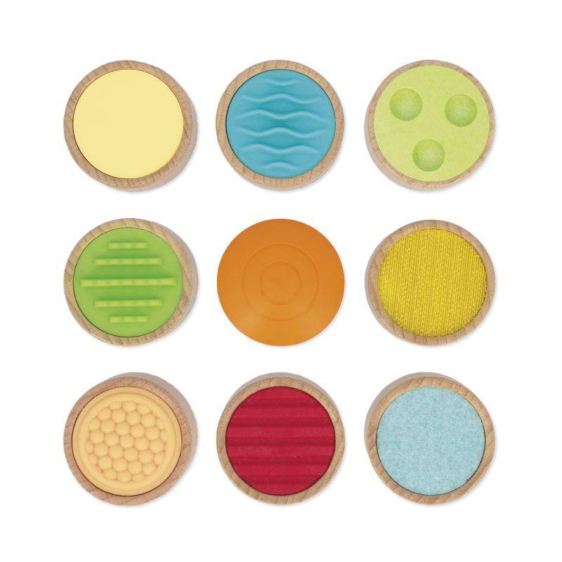 Janod Sensorial Juego de Memoria con Rueda Táctil - Imagen 2