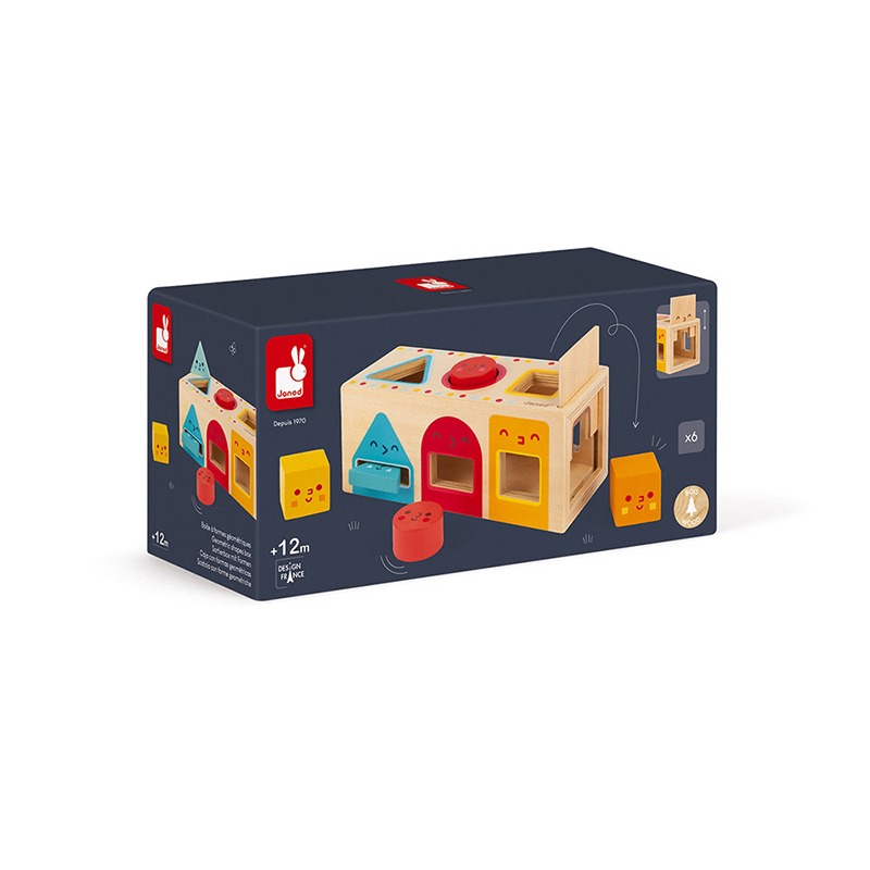 Janod Caja con Formas Geométricas - Imagen 3