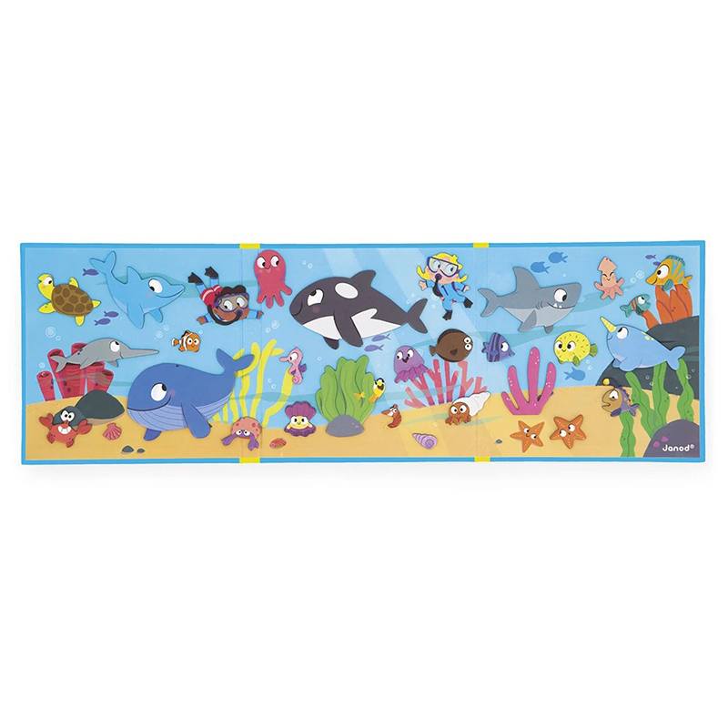 Janod Magnetic Stories Fondo Marino - Imagen 1
