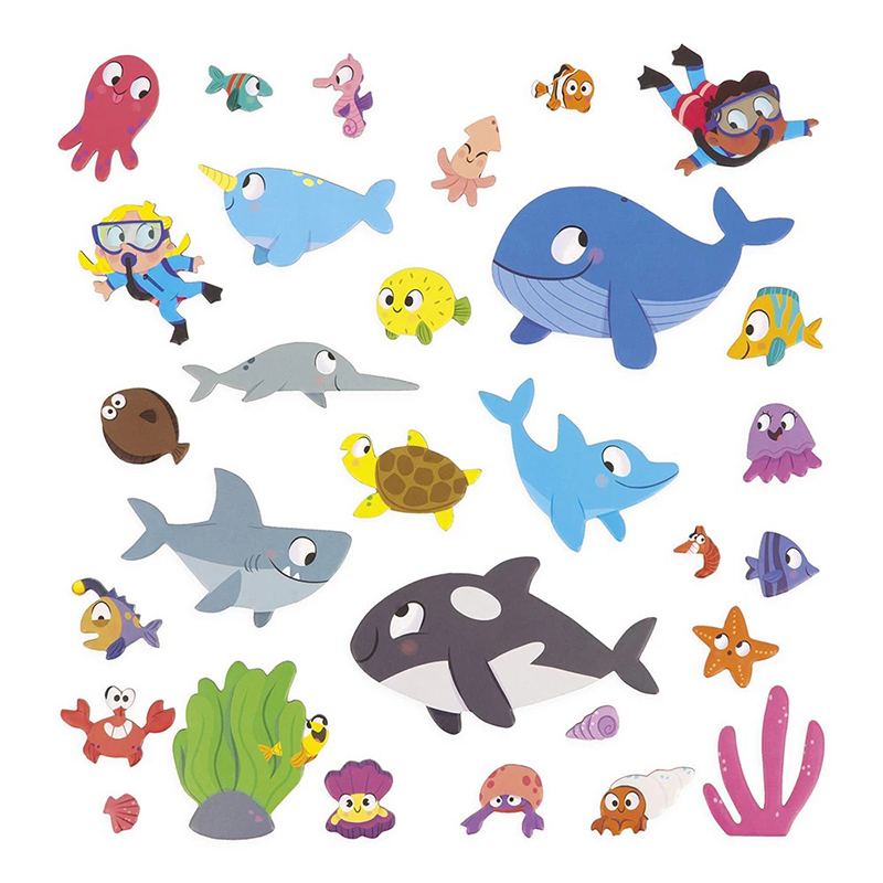 Janod Magnetic Stories Fondo Marino - Imagen 4