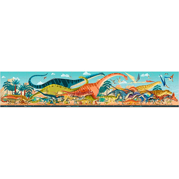 Janod Quebra-cabeça Panorâmico Dino - Imagem 1