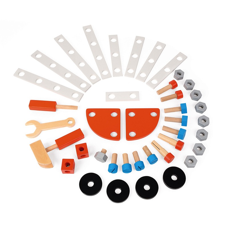 Janod Gran Banco de Trabajo Magnético Brico'Kids - Imagen 6