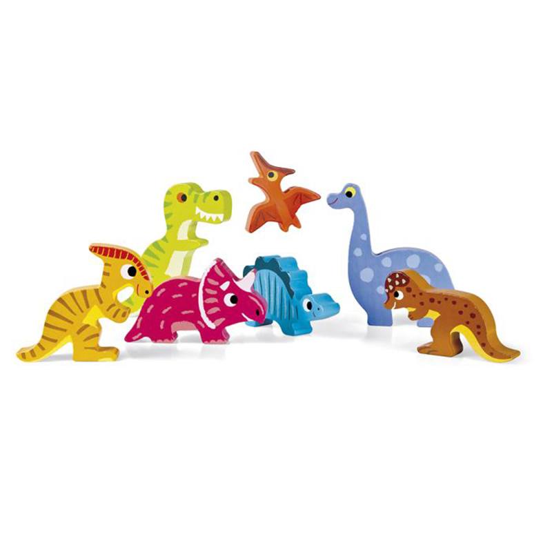 Janod Chunky Puzzle Dinosaurios - Imagen 1