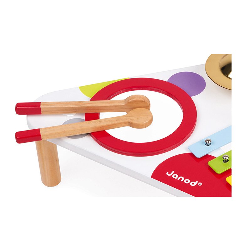 Janod Mesa Musical Confeti de Madera - Imagen 3