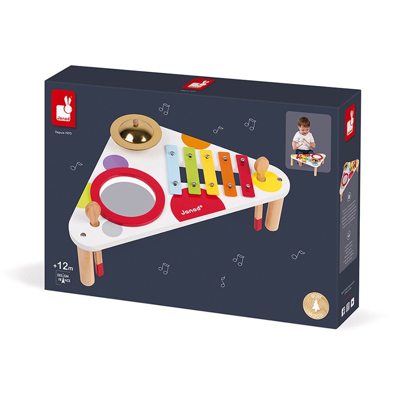 Janod Mesa Musical Confeti de Madera - Imagen 6