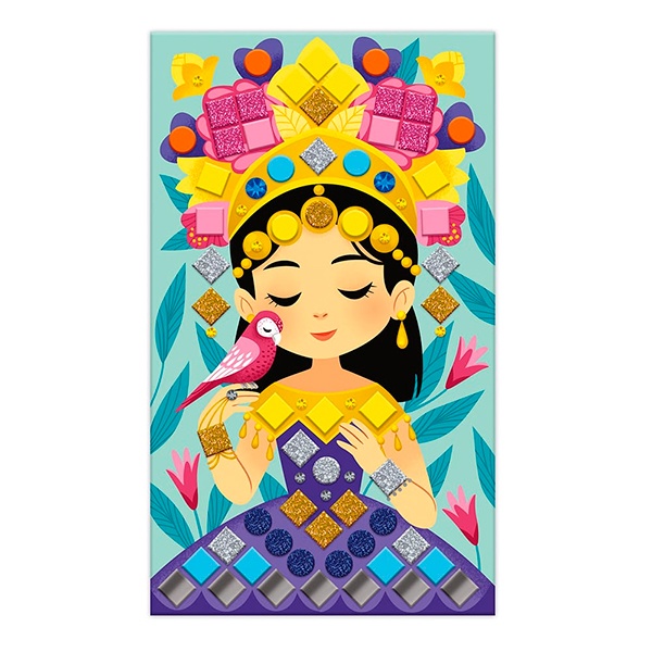 Janod Mosaics Princesas e Fadas - Imagem 5
