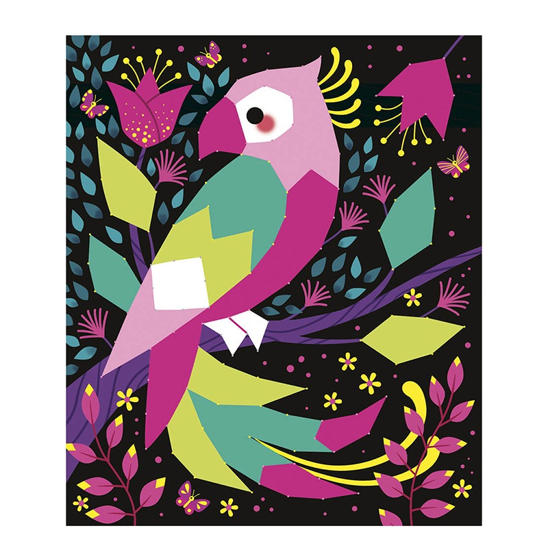 Janod Cuadros Hilos Tensados Animales Selva - Imagen 3