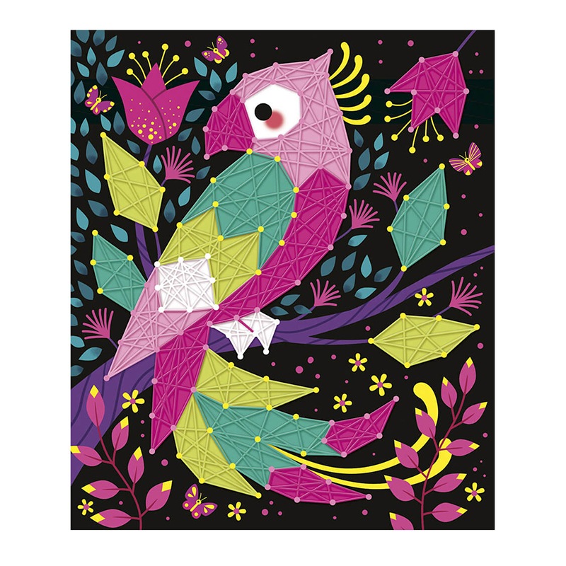 Janod Cuadros Hilos Tensados Animales Selva - Imagen 4