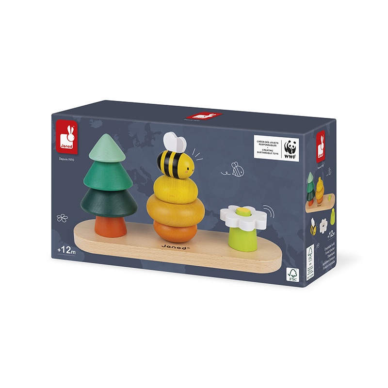 Janod Apilable El Bosque De Madera - Imagen 3