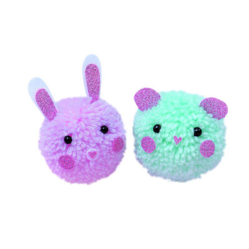 Janod Pompones 2 Animales Pequeños - Imagen 1