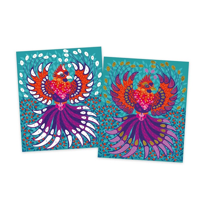 Janod Animales Relucientes Purpurina y Arena - Imagen 2