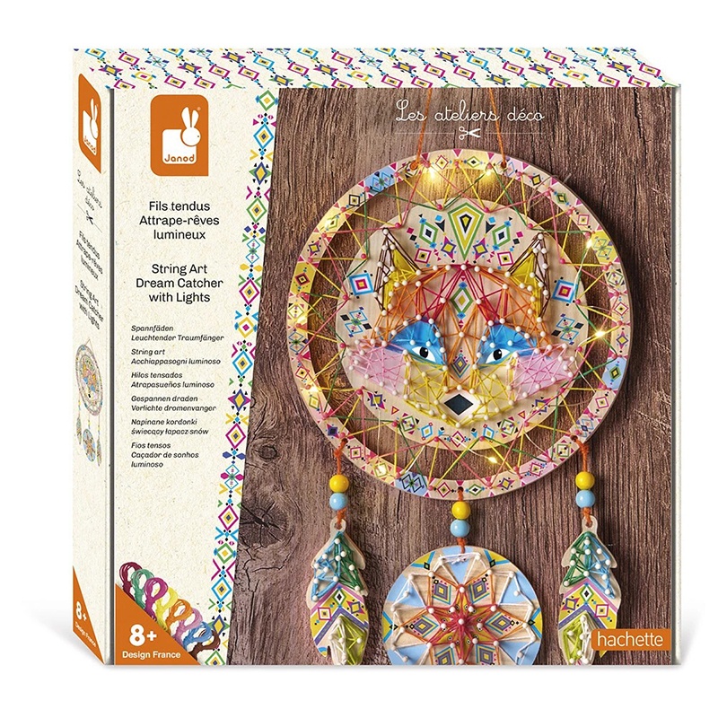 Janod Kit Creativo Atrapasueños Luminoso Zorro