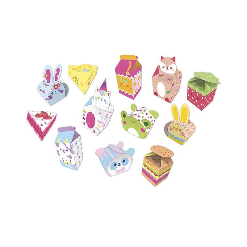 Janod Kit Criativo 12 Caixas Papel Kawaii - Imagem 2