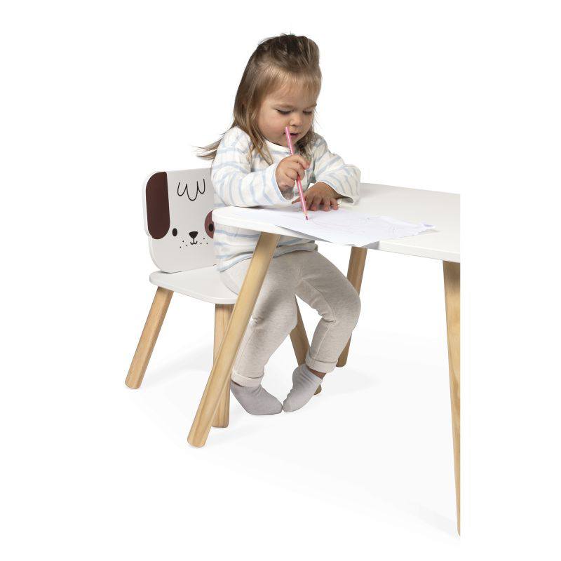Janod Silla Infantil de Madera Perro - Imagen 1