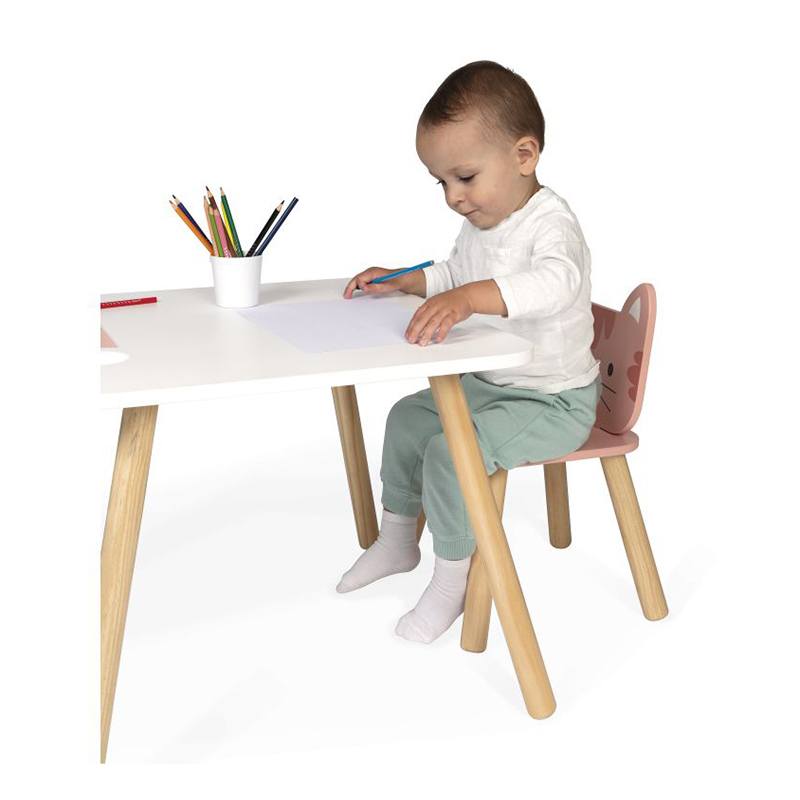 Janod Silla Infantil de Madera Gato - Imagen 1