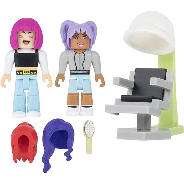Roblox Pack Figuras Brookhaven Hair and Nails - Imagen 2