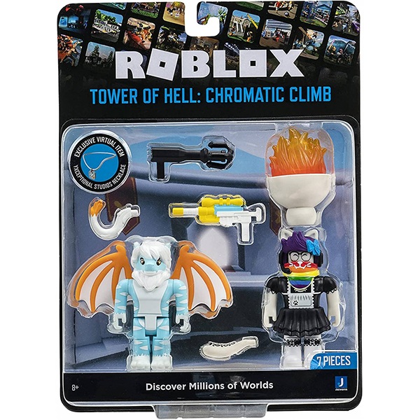 Roblox Pack Figuras Tower of Hell: Chromatic Climb - Imagem 1
