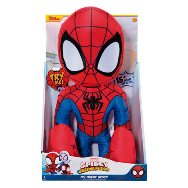 Spiderman Peluche Spidey con Sonidos 40cm - Imatge 1