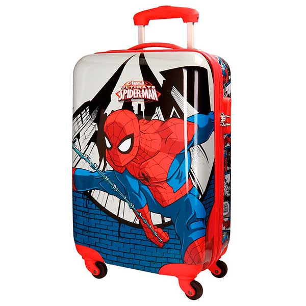 Trolley ABS 4r Spiderman Comic 55cm - Imagen 1