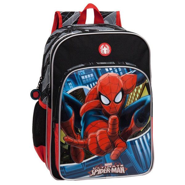 Mochila Escolar Spiderman 40cm - Imagen 1