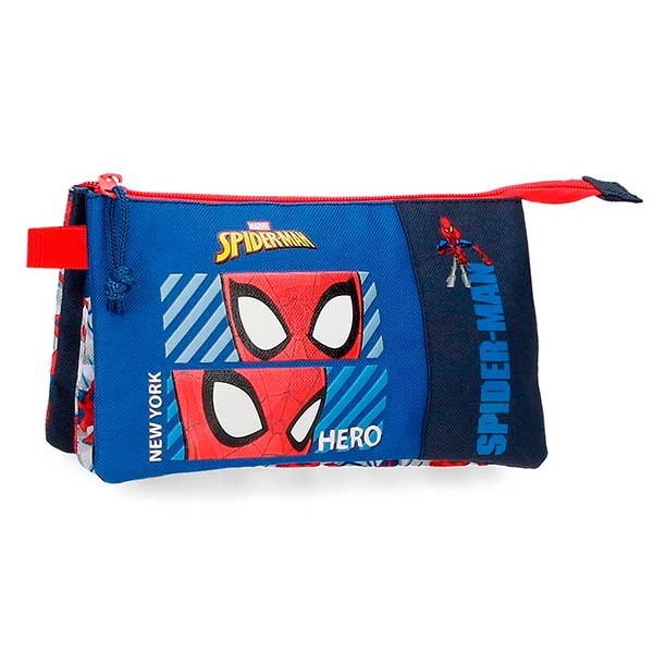 Spiderman Estoig Hero Tres Compartiments 22cm - Imatge 1