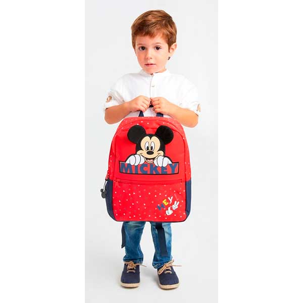 Mochila Infantil Happy Mickey 32cm - Imagen 5