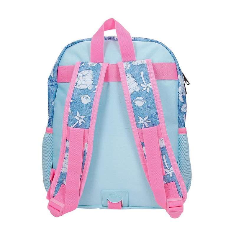 Stitch Mochila Adaptable Stitch Hearts 33cm - Imagen 1