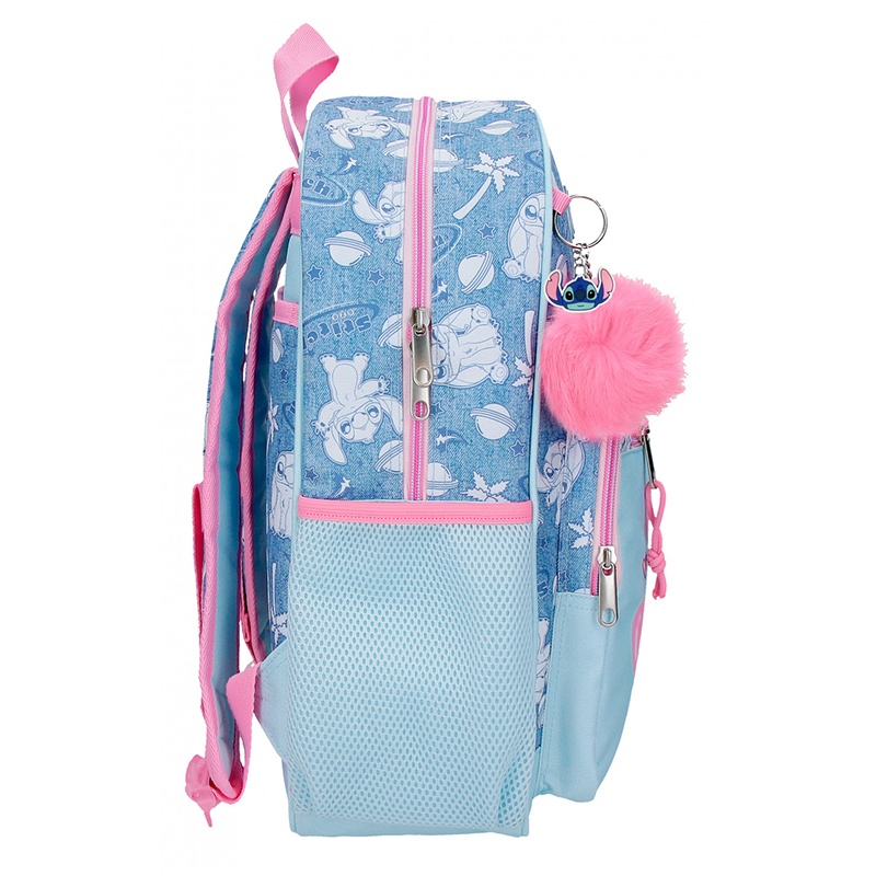 Stitch Mochila Adaptable Stitch Hearts 38cm - Imagen 1
