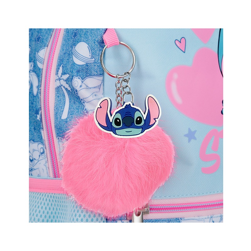 Stitch Mochila Adaptable Stitch Hearts 38cm - Imagen 5