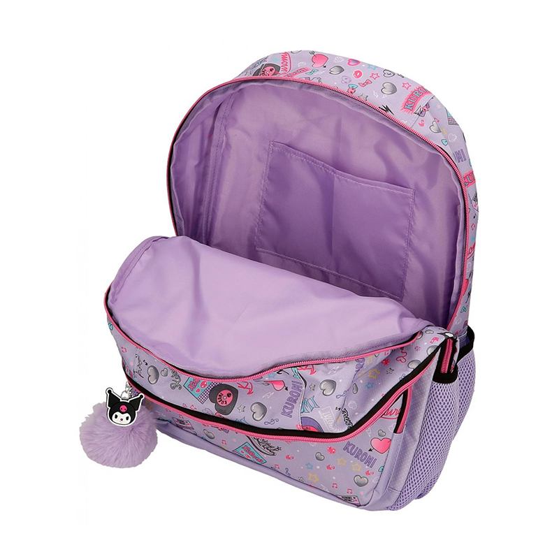 Hello Kitty Mochila Kuromi Retropop 44cm - Imagen 3