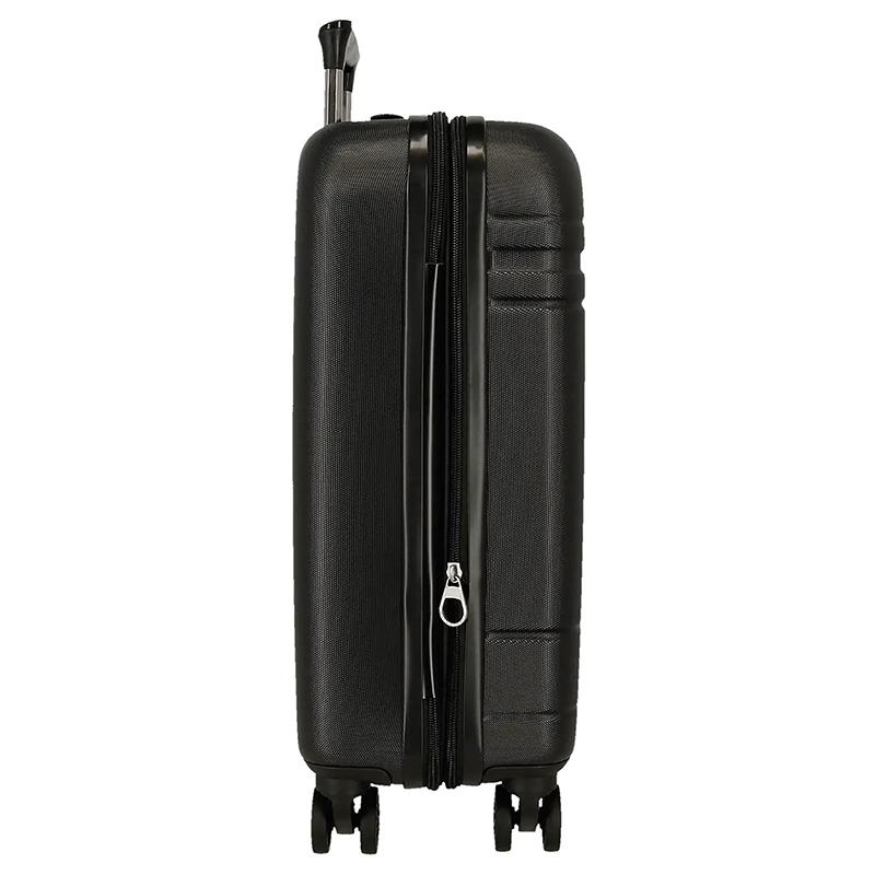 Spiderman Trolley Technology ABS Negra 4r 55cm - Imagen 1